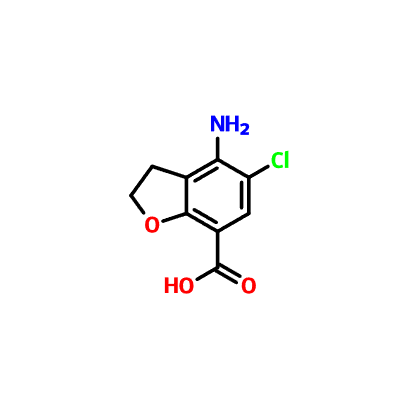 123654-26-2|4-Amino-5-kloro-2,3-dihydro-7-benzofurancarboxylic asid
