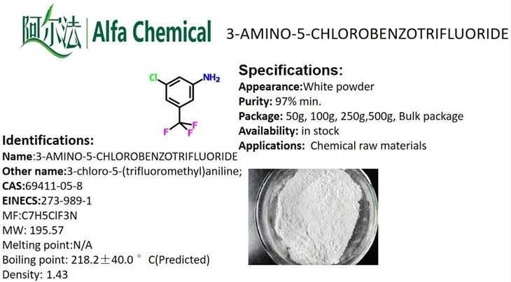 CAS NO.69411-05-8 3-AMINO-5-CHLOROBENZOTRIFLUORIDE