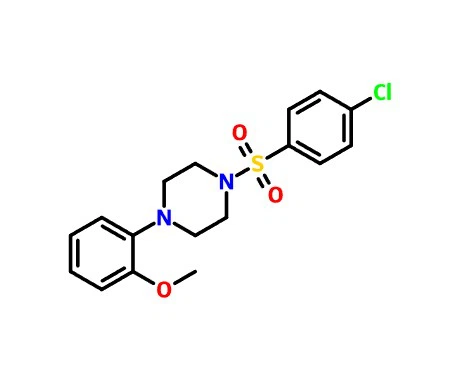 CAS 259683-39-1 1-((4-Klorofenil)sulfonil)-4-({2-metoksifenil)piperazin