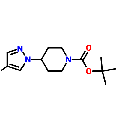 CAS 877399-50-3|4-(4-Bromopirazol-1-il)piperidin-1-asid carboxylic Tèb-butil Ester
