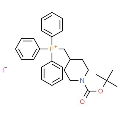 CAS:146293-11-0|((1-(tèt-Butoxicarbonyl)piperidin-4-il)-methyl)triphenylphosphonium yòd