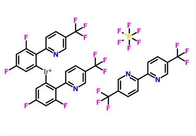 CAS:1973375-72-2 [5,5'-Bis(trifluorometil)-2,2'-bipiridin-κN,κN]bis[3,5-difluoro-2-[{{ 11}}(trifluorometil)-2-piridinil-κN]fenil]iridium Hexafluorophosphate