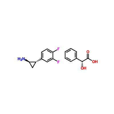 CAS 376608-71-8|(1R,2S)-2-(3,4-Difluorophenyl)cyclopropanamin (2R)-Hydroxy(phenyl)etanoate
