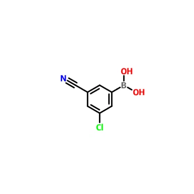 CAS 915763-60-9|(3-KLOR-5-SYANOFENIL) Asid BORÒNIC