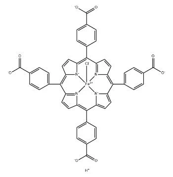 CAS:55266-17-6丨5,10,15,20-TETRAKIS-({4-KARBOXYPHENYL)-PORPHYRIN-FE-(III) KLORID