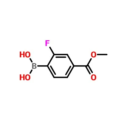 CAS:603122-84-5|2-Fluoro-4-(metoxicarbonyl)fenilboronik asid